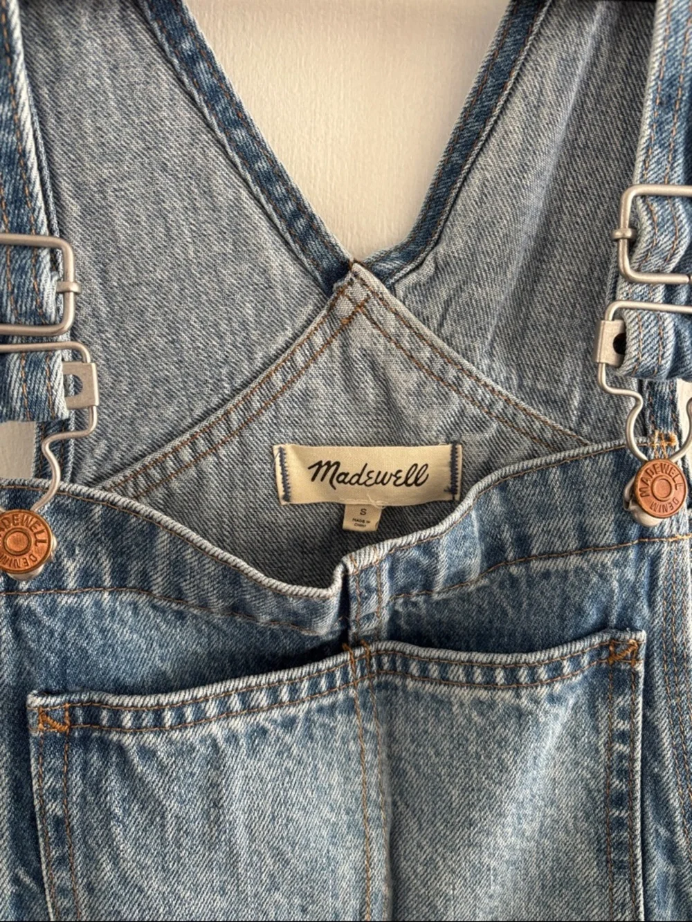 Madewell Denim Overalls - Picture 2 of 2
